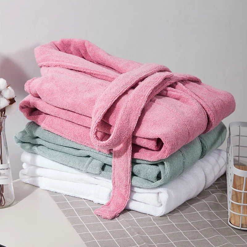 Утолщенные хлопковые банные халаты в европейском стиле Пятизвездочный