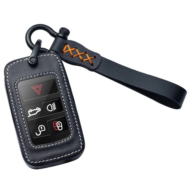 Чехол для автомобильного ключа из натуральной кожи Карманный чехол Land Rover Range Sport