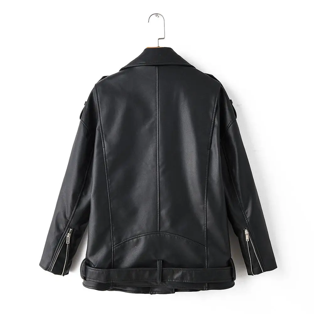 brand motorcycle pu leather jacket women winter and autumn new fashion coat 3 color zipper outerwear jacket new 2020 coat hot free global shipping