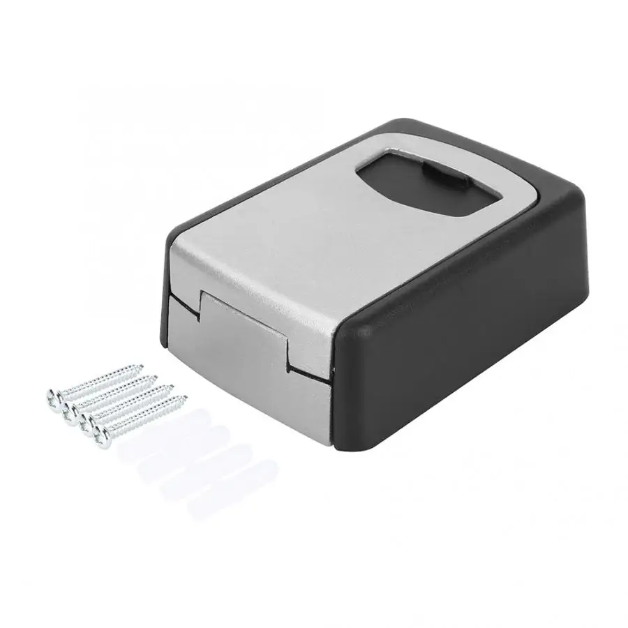 Блок питания коробка замка ключа 4-значная безопасная комбинация для дома гаража