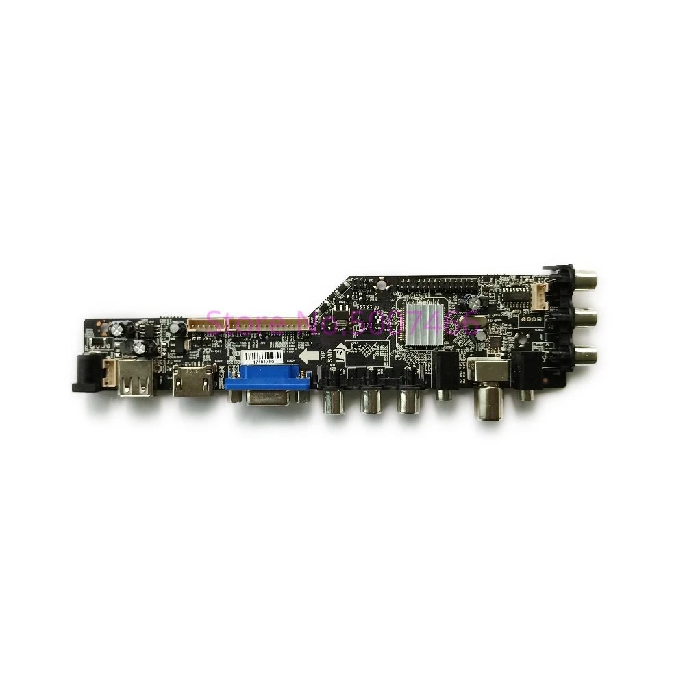 Для LP173WD1-TLH2/TLH4/TLH5/TLH6/TLH8 1600*900 VGA USB AV ТВ 3663 40-контактный LVDS DVB с цифровым дисплеем