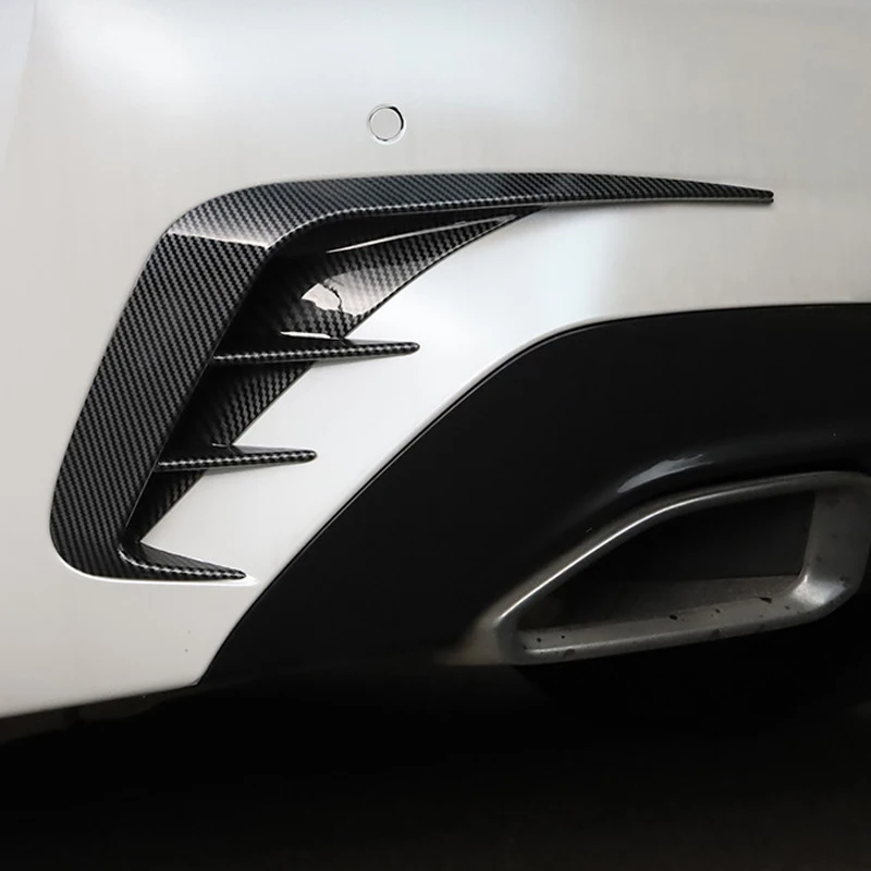 

Car Rear Bumper Lip Spoiler M Sport Side Air Vent Outlet Cover for BMW 3 Series G20 G28 318i 320i 330 325i Accessories 2020 2021