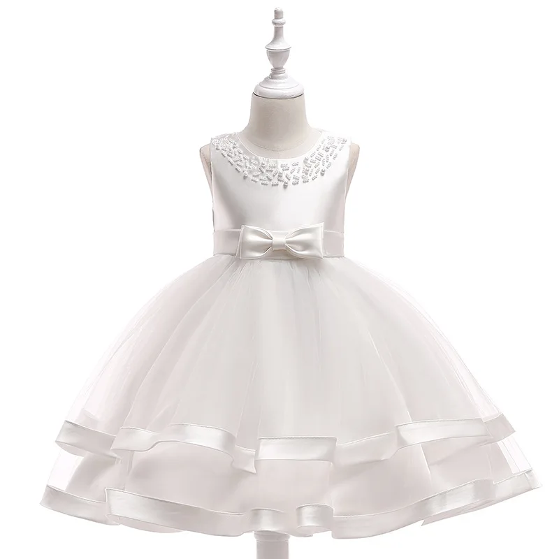 

Детское платье для девочек, свадебное Тюлевое кружевное платье для девочек, элегантное вечернее платье принцессы для конкурса, официальное платье для подростков, детское платье