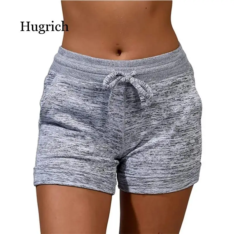 

Women's Clothing Summer New Fashion Women's Casual Sports Quick-Drying Shorts Plus Size Drawstring Loose Shorts