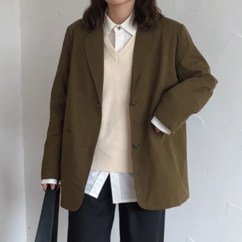 Женская рубашка с отложным воротником REALEFT белая Повседневная Свободная блузка