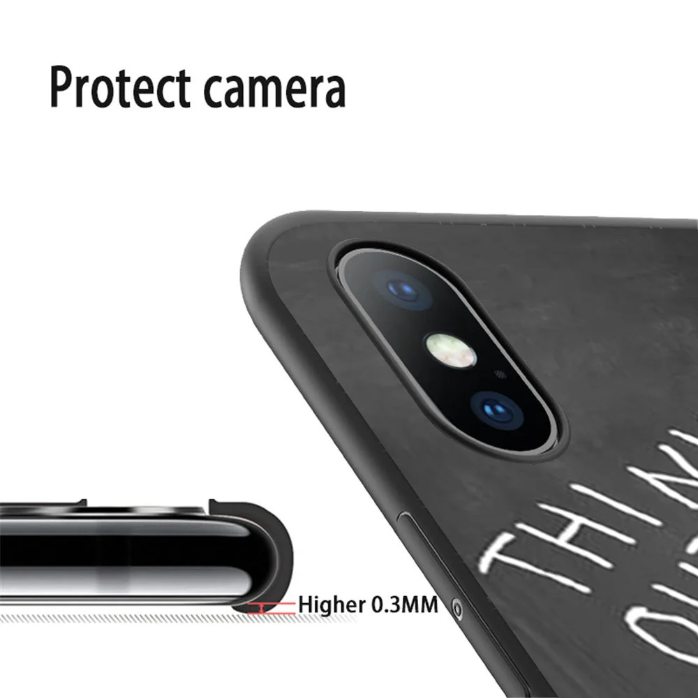 Чехол для iPhone XR XS 11 Pro Max X 5 SE 6 6S 7 8 Plus силиконовый чехол телефона Huawei P20 Lite |