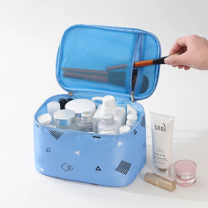 Makeup storage bag 2 Портативные водонепроницаемые косметички для макияжа, Большая вместительная косметичка для ванной, косметичка для ванной комнаты, товары для ухода за кожей, органайзер, косметичка для мытья - Цвет: Makeup storage bag 2