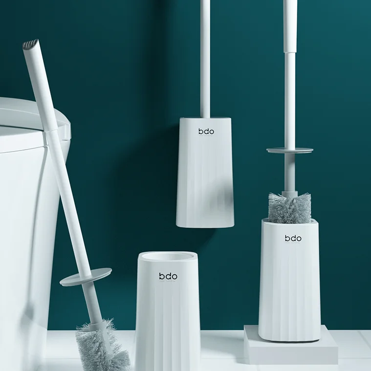 

Hanging Nordic Toilet Brush Bathroom Plastic Cleaning Creative Toilet Brush Modern Simple Escobilla Wc Home Products DE50MTS