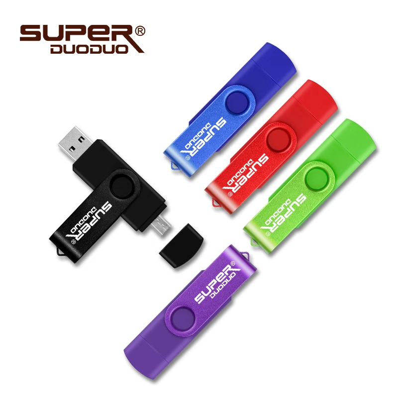 Usb 2,0 флеш-накопитель 4 ГБ 8 ГБ 16 ГБ флеш-накопитель 32 Гб usb карта памяти 64 Гб OTG металлический usb флеш-накопитель для телефона