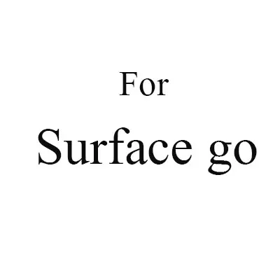 Бумага как пленка матовая покраска для microsoft Surface Pro 3 4 5 6 Go Book 1 2 13 13,5 15 дюймов surface pro 10,6 протектор экрана - Цвет: Surface go