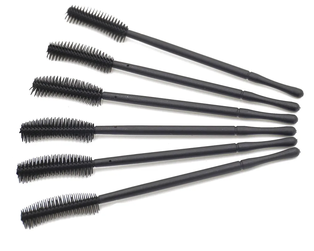 50 шт одноразовые силиконовые ресниц кисти кисть для бровей ресницы