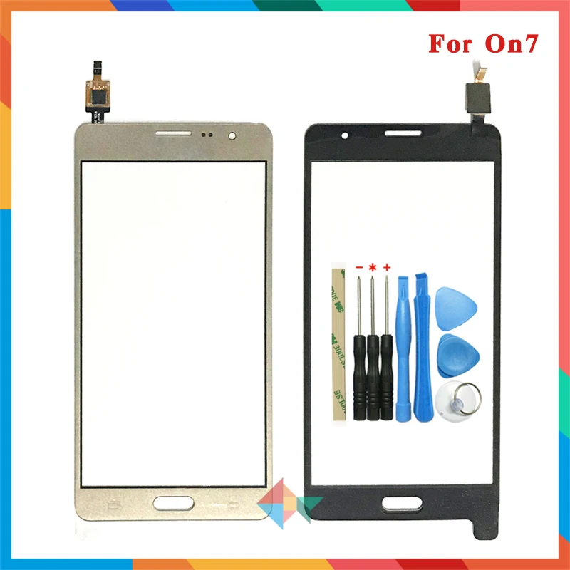 Для Samsung Galaxy On5 G5500 G550 5 0 &quotи On7 G6000 SM-G6000 5&quot сенсорный экран дигитайзер Передняя