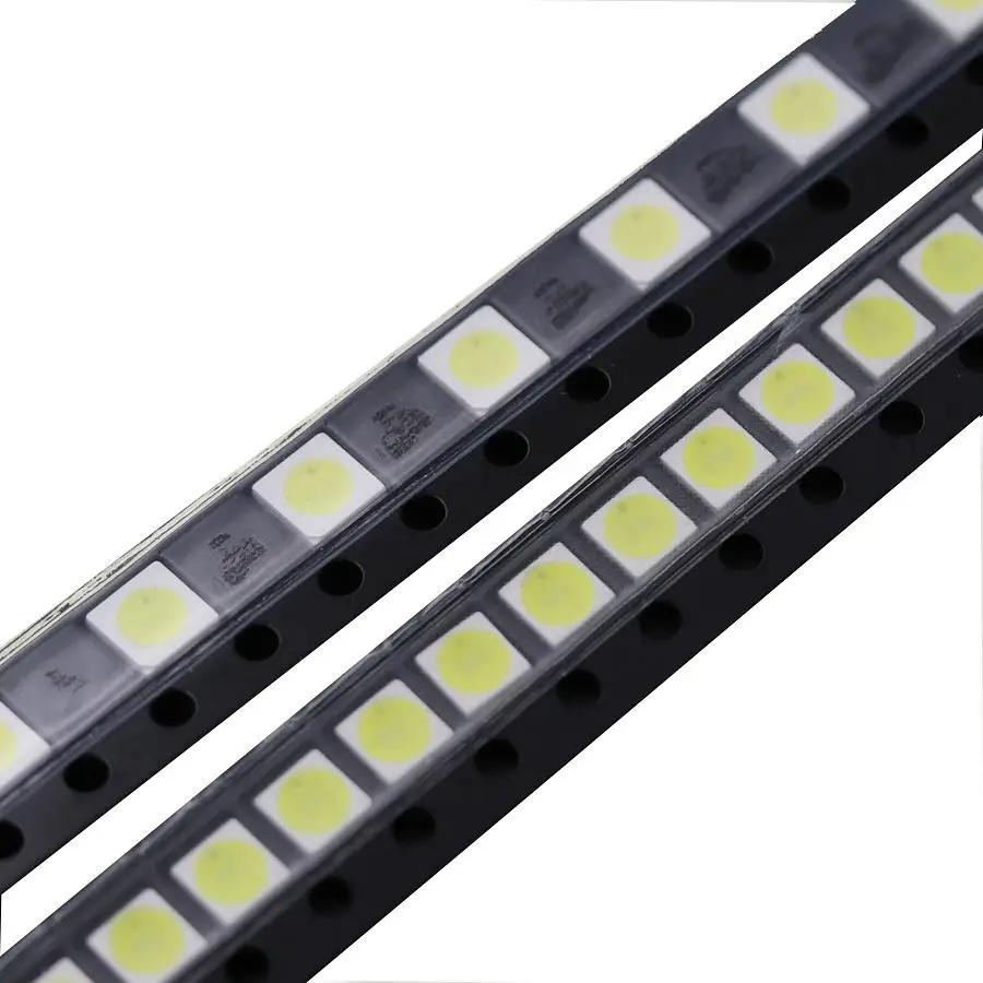 BEESCLOVER 50/100 ПК диоды ТВ ПОДСВЕТКА 2W 6V / 1W 3V 3535 SMD светодиодный Televisao холодный белый с