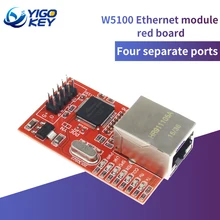 YIGO KEY Red Board Electronic Building Blocks W5100 Ethernet Module Ethernet Network Module