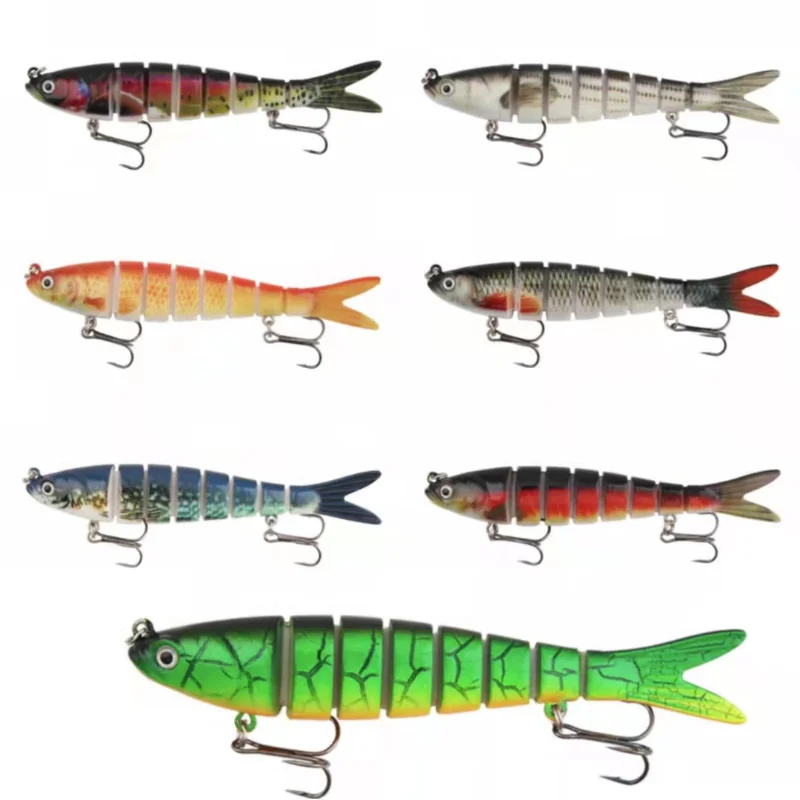 

Luya Bait Long-range Throwing 13.5cm23g Multi Segment Fish Colorful Plastic Hard Bait Fake Bait