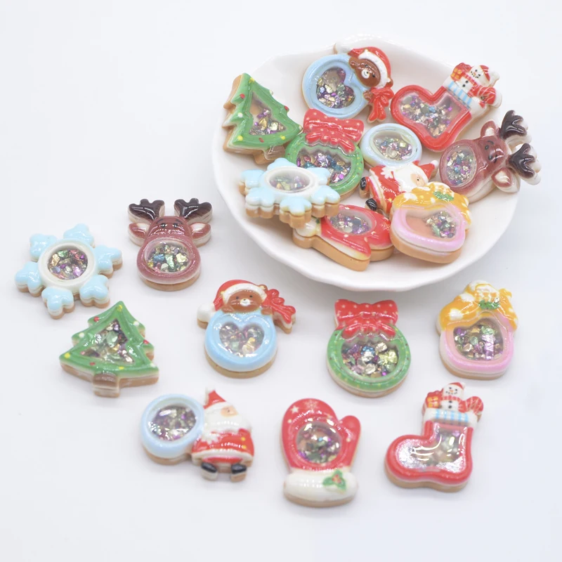 

Струящиеся снежинки для декора