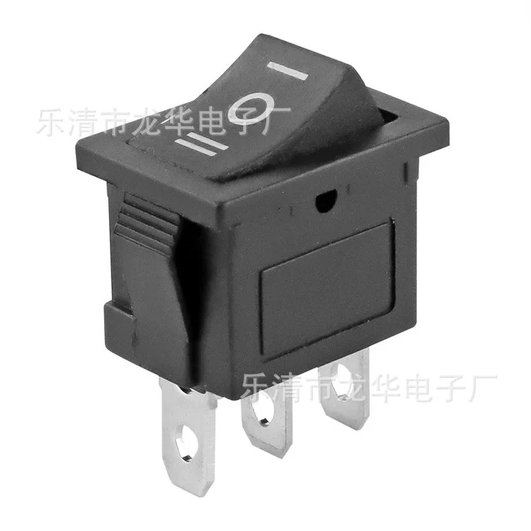 Кнопочный переключатель 10x15 мм SPST 2Pin 3A 250V KCD11 10 шт. кнопочный * 15 черный красный и