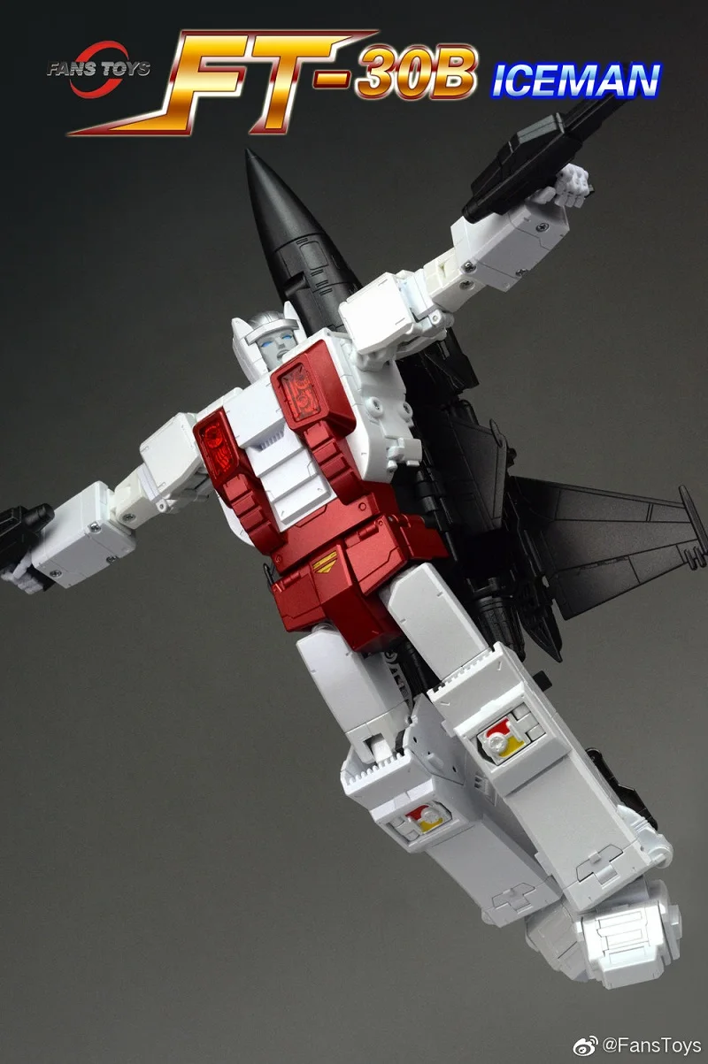 FansToys FT-30B FT30B Airraid Iceman G1 коллекционная экшн-фигурка робота деформированная игрушка