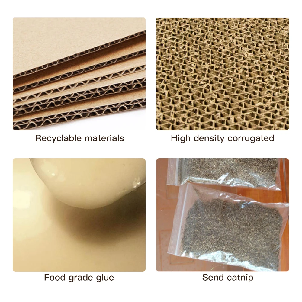 Горячие новые игрушки для кошек скребки когтеток гофрированные бумажные коврики