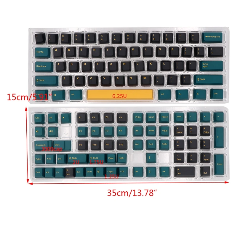 Механическая клавиатура колпачки клавиш под заказ OEM профиль 126Key краситель Sub