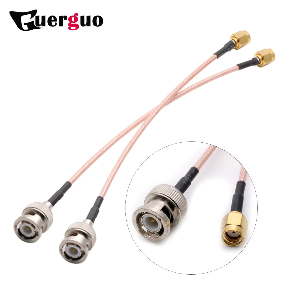 

100 шт. RG316 15 см 6 "оптовая продажа адаптер по индивидуальному заказу Длина BNC переключатель RP-SMA с разъемом «папа» (женский булавка) соединитель...