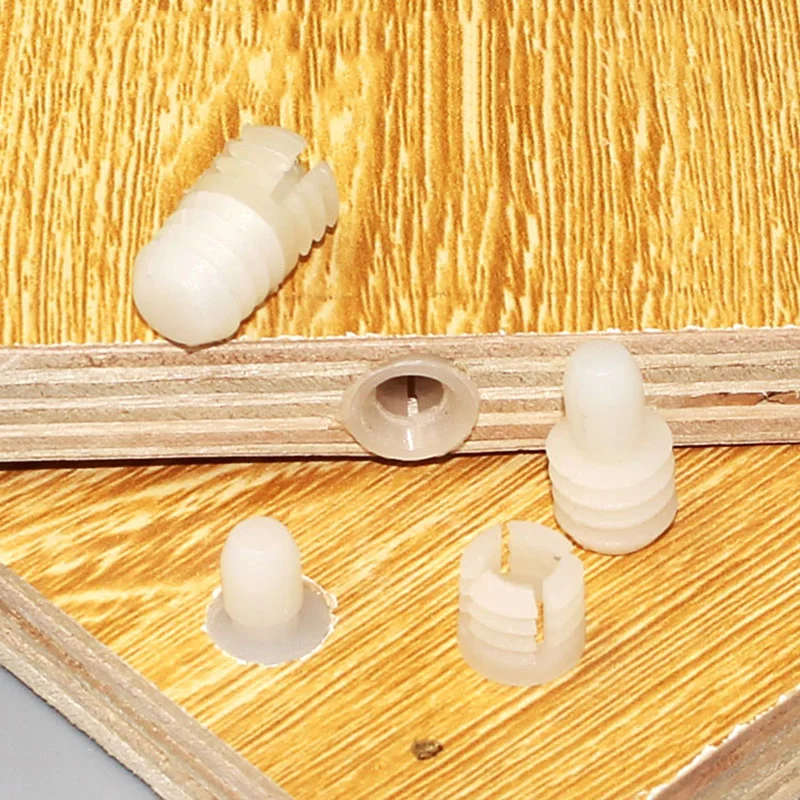 

10Pcs Combination drawer furniture fittings simple assembly invisible two in one connector right angle connection DIY design