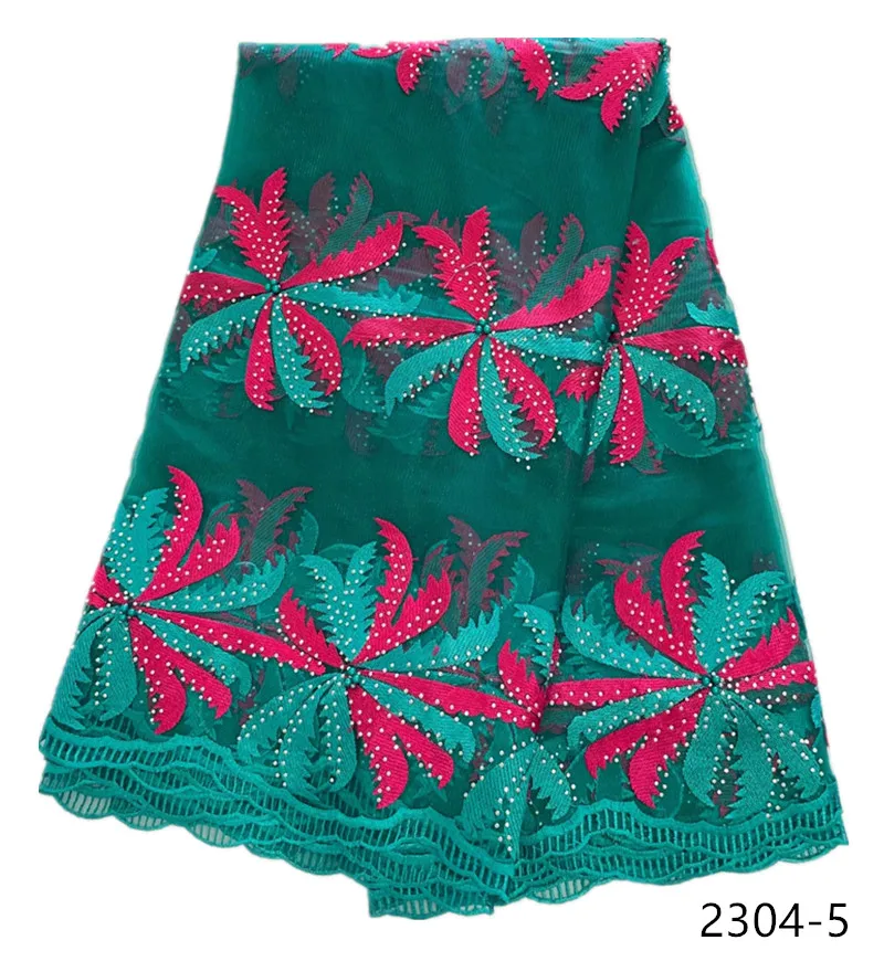 

nigerian latest lace fabric 2019 high quality lace nigerian french tulle lace with stones blue african lace for party 2304