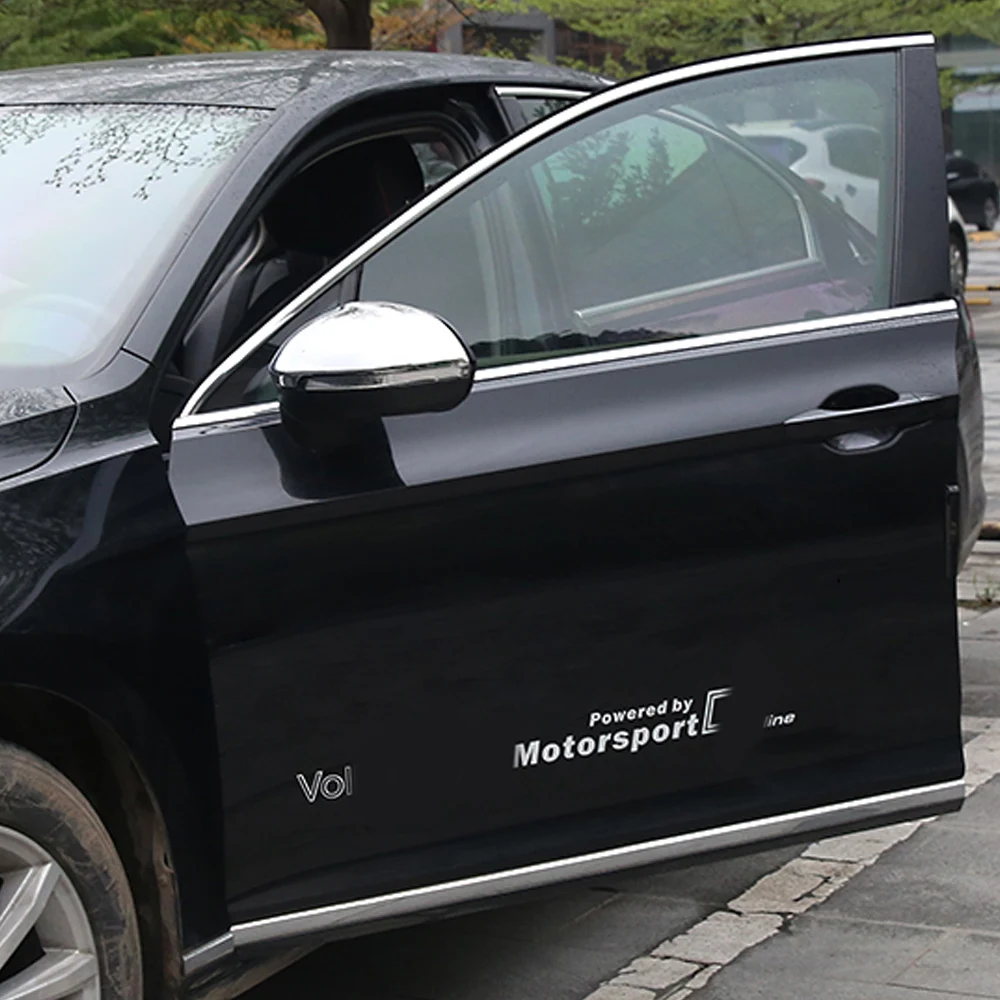 Для Volkswagen Passat B8 автомобильный Стайлинг двери ворота боковая эмблема значок отделка стикер внешние аксессуары