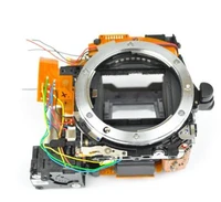 original mirror box main body framework with shutter aperture unit reflective glass diphragm for nikon d90 camera repair part