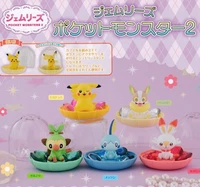tomy pokemon action figure gacha pokemon scorbunny sobble pikachu jewelry box decoration model no 02 spot