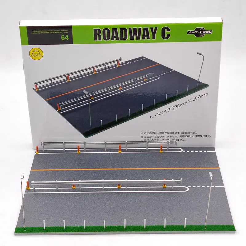 

1/64 Oversteer Road Way C OS640004 Diecast Diorama Yaotai