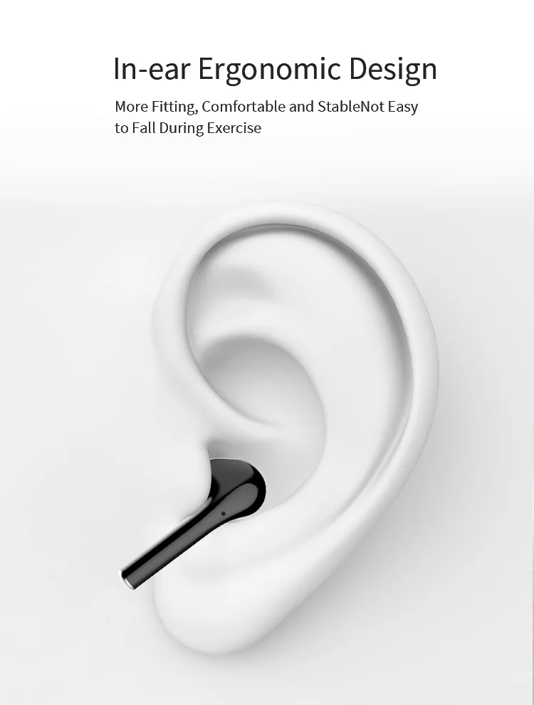 Bluetooth V5.0 сенсорная Операционная гарнитура TWS истинные беспроводные двойные наушники бас звук для huawei Xiaomi Iphone samsung мобильный телефон