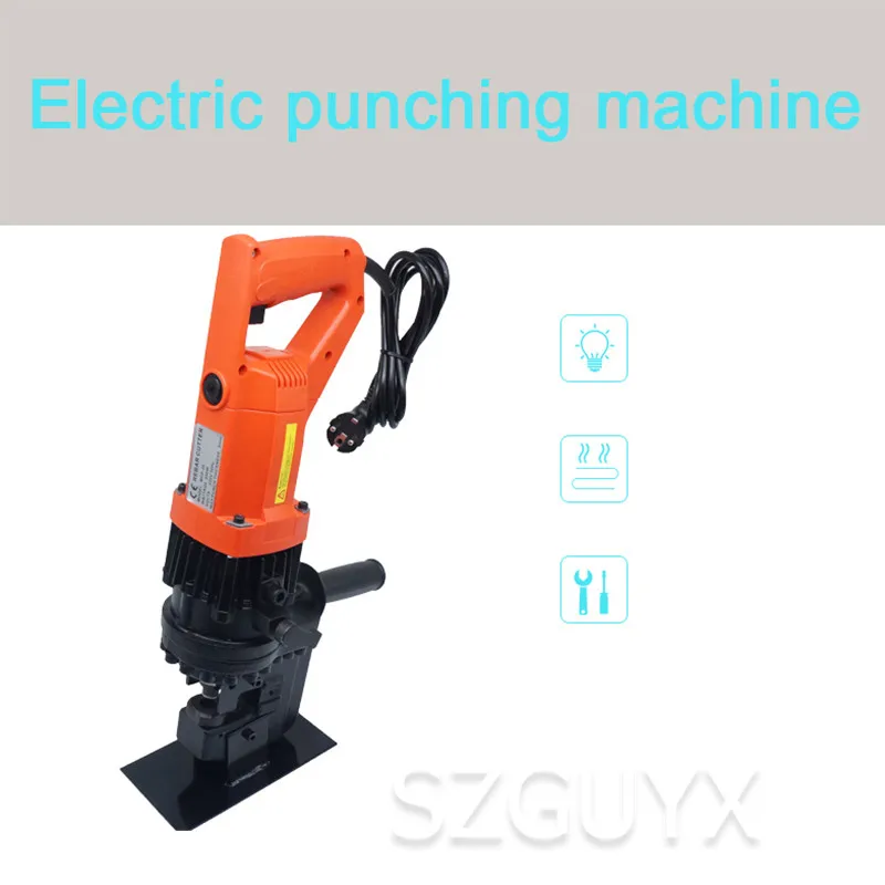 Электрическая угловая стальная штамповочная машина плоский железо медь