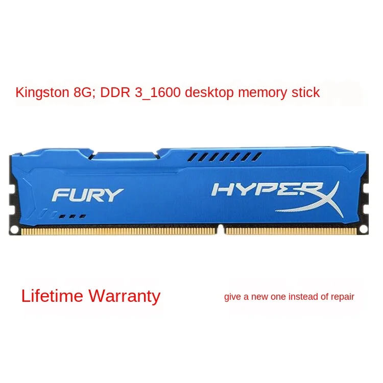 Kingston ярости Hyper 8g DDR3 1866 Оперативная память для рабочего стола 1600 МГц 1333 совместима