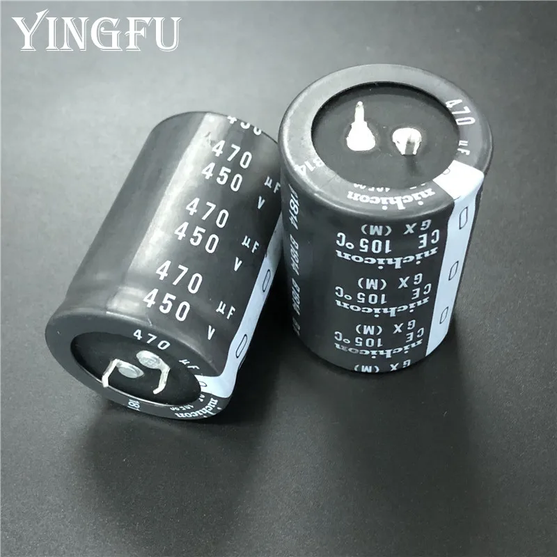 2 шт./10 шт. 470 мкФ 450 v Nichicon GX 30x50 мм 450V470uF Snap in PSU конденсатор|Конденсаторы| |