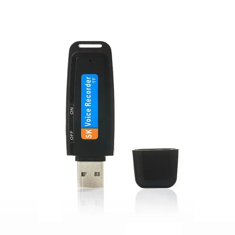Portable Recorder Pen Audio Voice Dual Arc Microphone Digital Dictaphone Mini Clip On Magnetic | Электроника