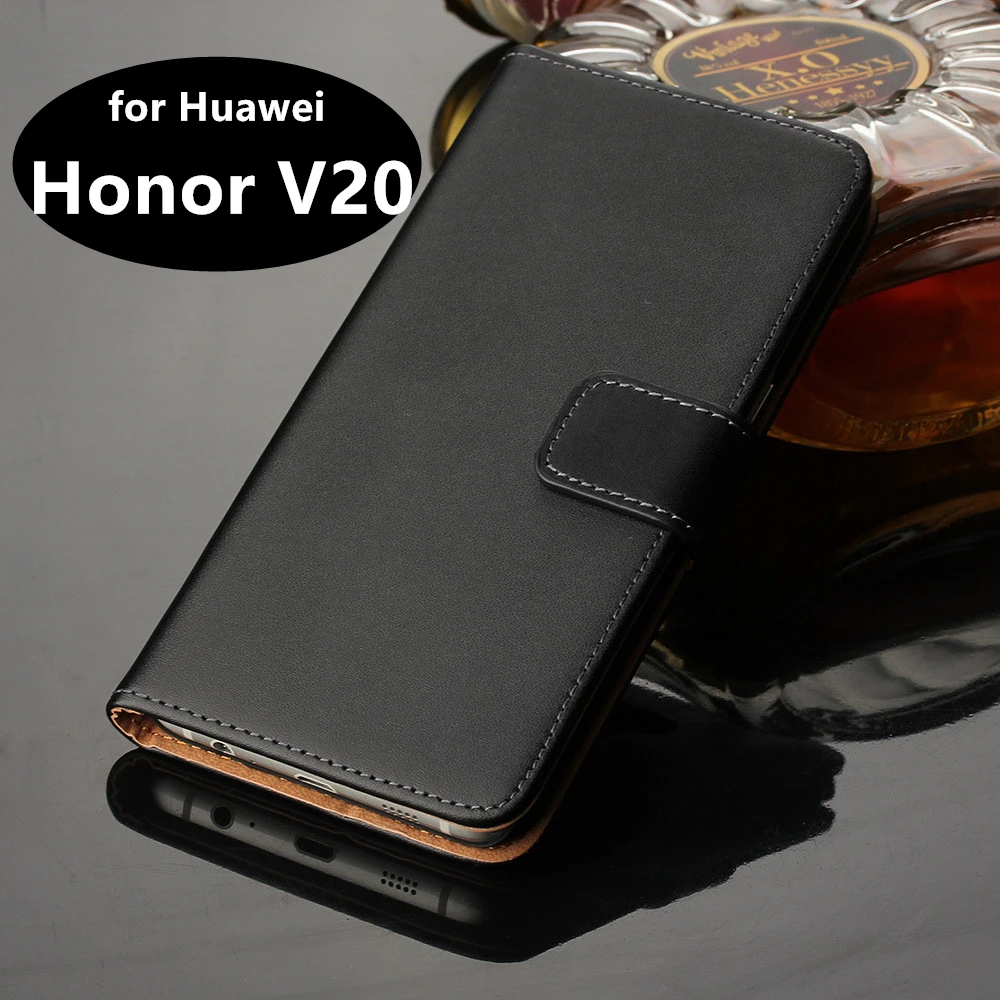 Кожаный чехол Премиум откидная крышка для huawei V20 Роскошный чехол-портмоне Honor View 20