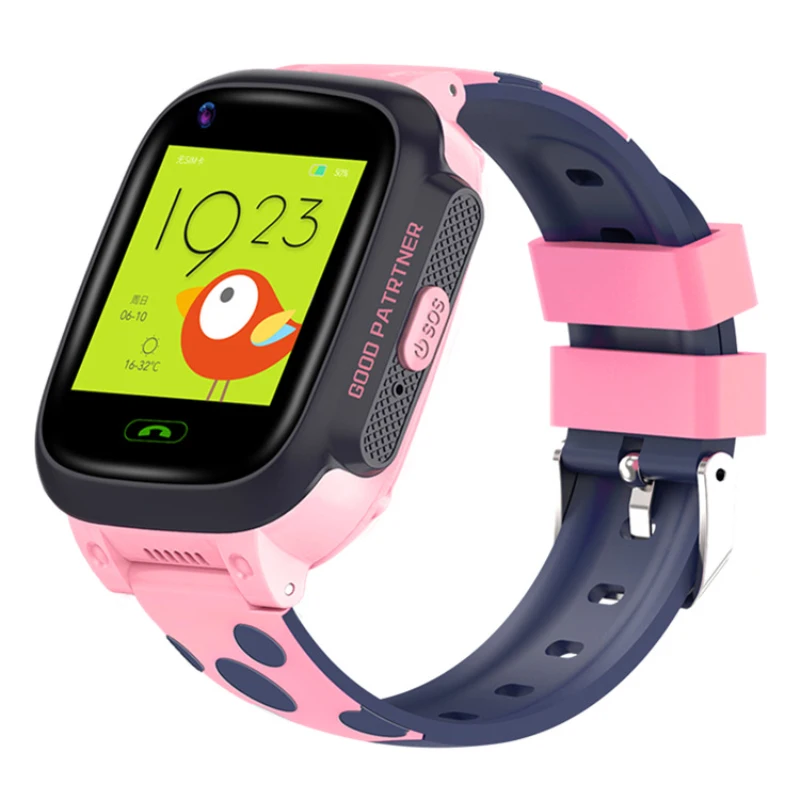 

4G Kids Smart Watch Waterproof GPS+WIFI+LBS Tracker SOS Video Call For Child