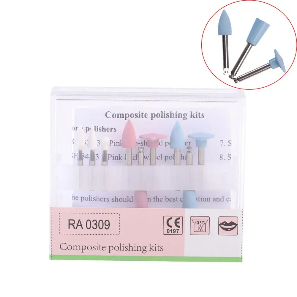 3 размера наборы для полировки зубов композитные чашки RA0309/RA0309 2 Amalgam RA0109