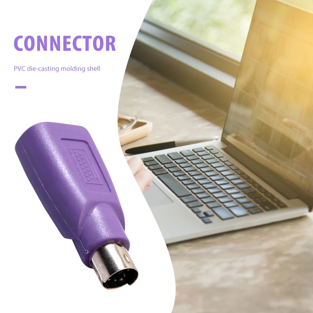 2/5 шт. USB-адаптер для компьютерной мыши и клавиатуры | Компьютеры офис