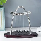 Колыбель Ньютона со стальными шариками, Обучающие Настольные игрушки, подарок, украшение для дома, маятник для науки физики, школьные принадлежности