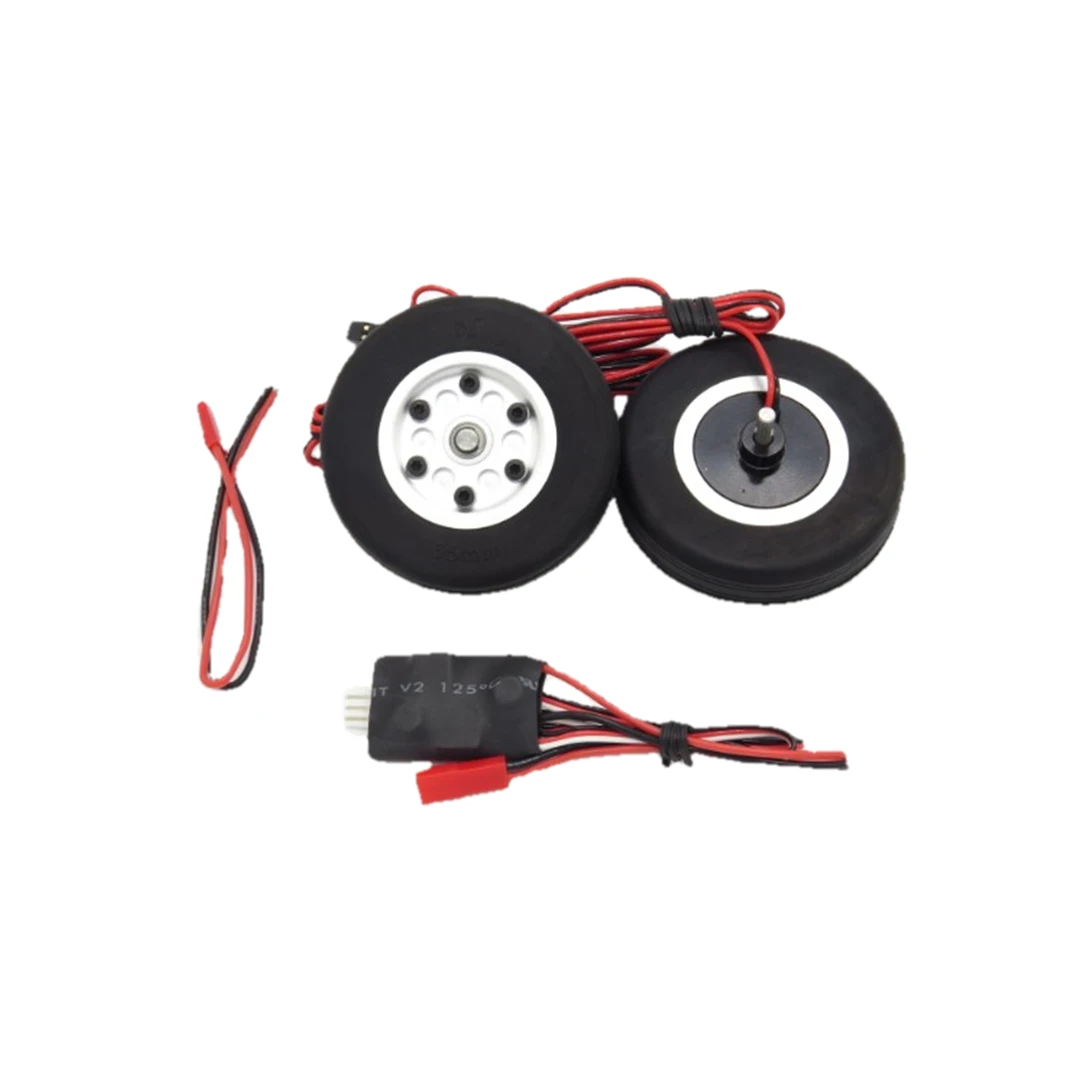 Электрическое тормозное колесо для rc самолета турбины jet 60 мм 65 70 | Игрушки и хобби