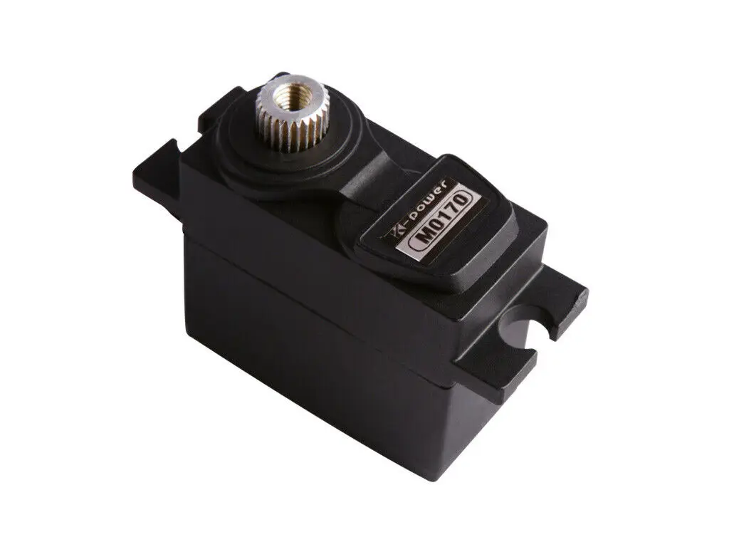 K-power M0170 4,8-6 V 21G/2,2 KG/0,09 s высокая скорость крутящий момент металлический редуктор Микро/мини Anolog RC сервопривод 1/18 Масштаб Гусеничный автомобиль