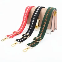 shoulder bag strap belt women adjustable diy crossbody hanger handbag strap ornament accessories belt bag rainbow decorative new