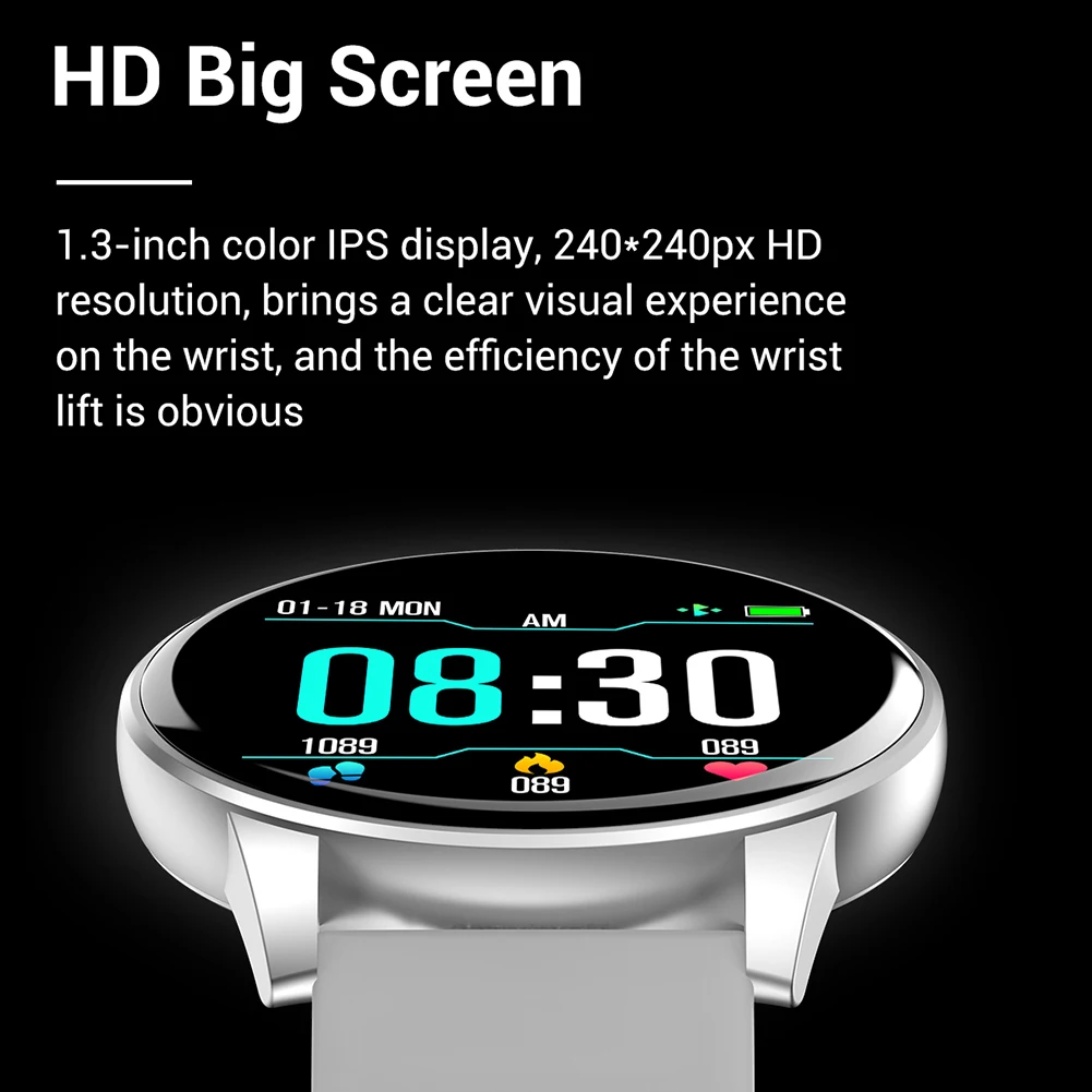 Смарт-часы Bluetooth 4 0 OLED Цвет Экран Smartband для мужчин и женщин модные фитнес трекер