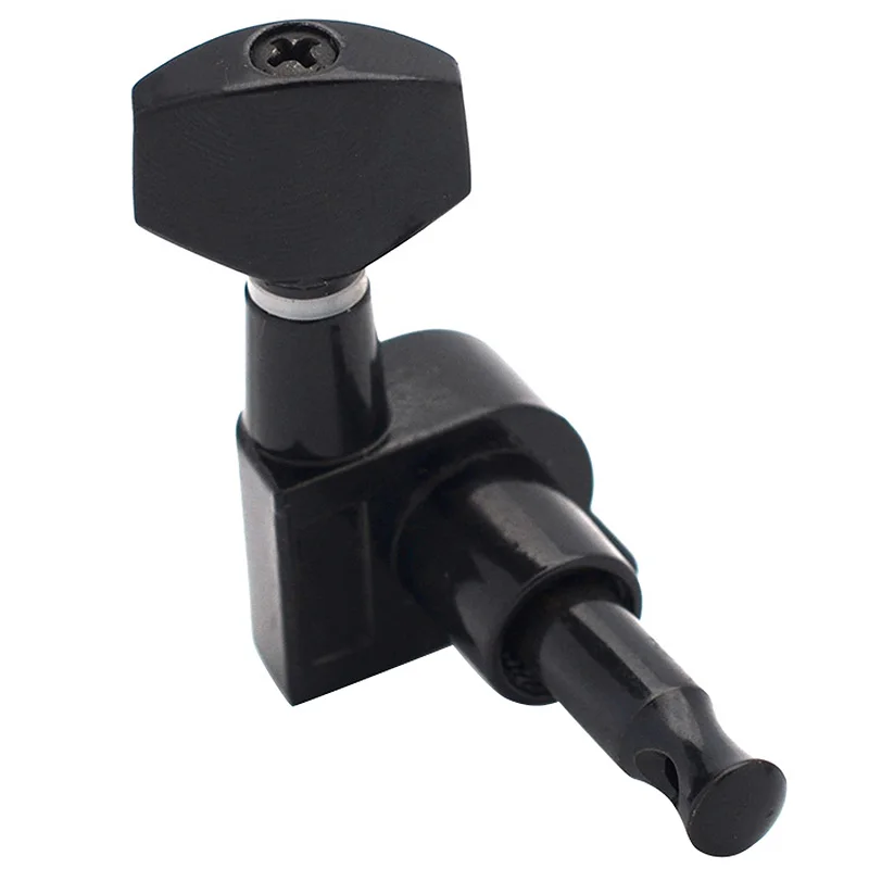 gitarre versiegelt kleine peg tuning pegs tuner mechaniken für akustische elektrische gitarre gitarre teile schwarz 6r free global shipping