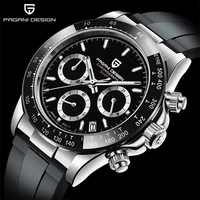pagani design stainless steel waterproof men quartz watches sports chronograph sapphire glass watch for men relogio masculino