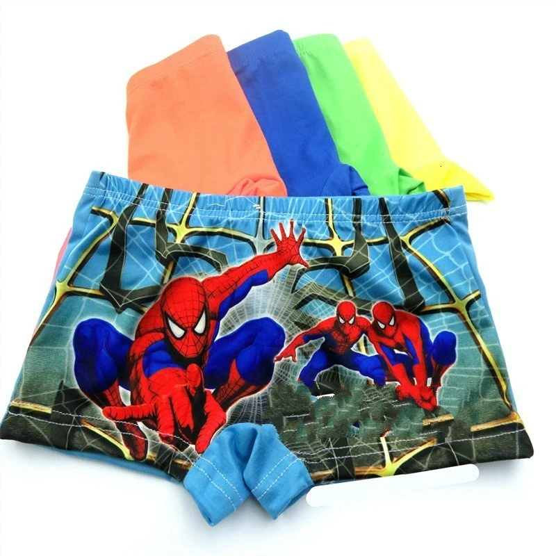 Новый магазин акция 5 шт./лот трусы для мальчиков нижнее белье трусики детские