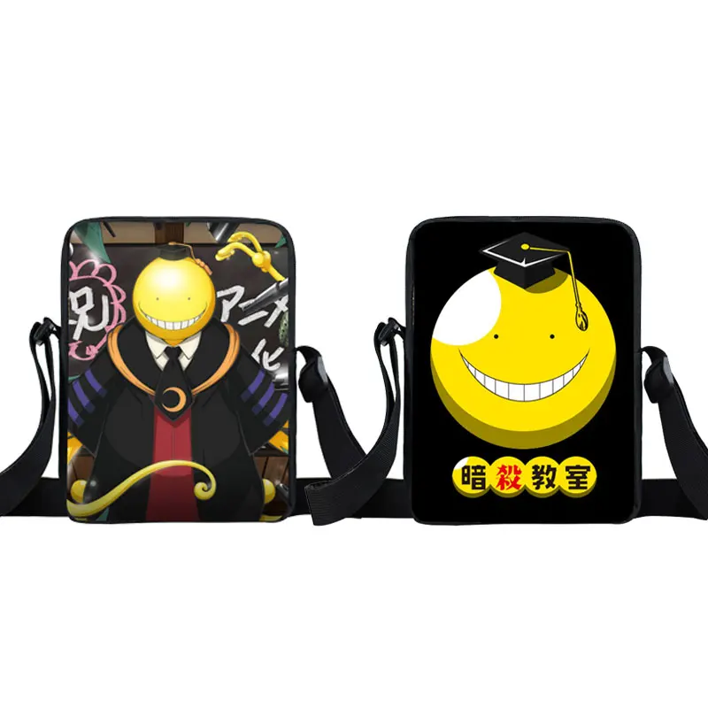 

Japan Cartoon Assassination Classroom Small Messenger Bag Teenager Ansatsu Kyoushitsu Shoulder Bags Portable Women Crossbody Bag