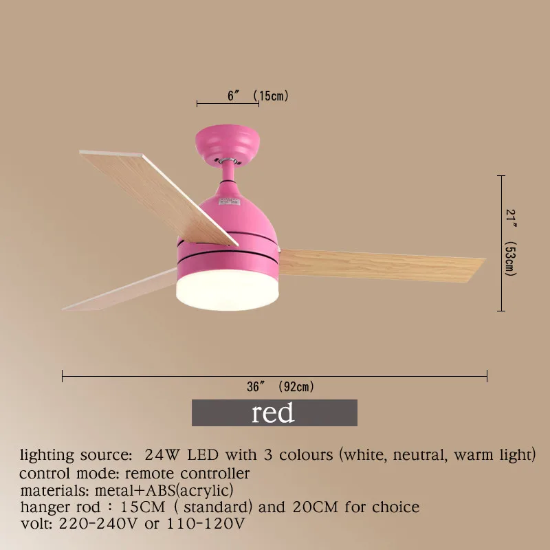 AOSONG Modern Ceiling Fan Lights With Remote Control Blade Lighting Decorative For Home Living Room Bedroom Restaurant | Лампы и